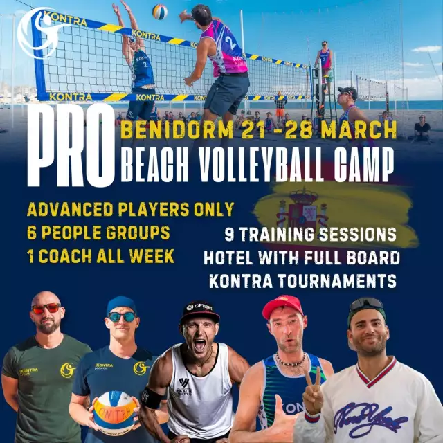 Beach Volley Milano: Maurizio Zucca nello staff del Pro Camp internazionale di Benidorm